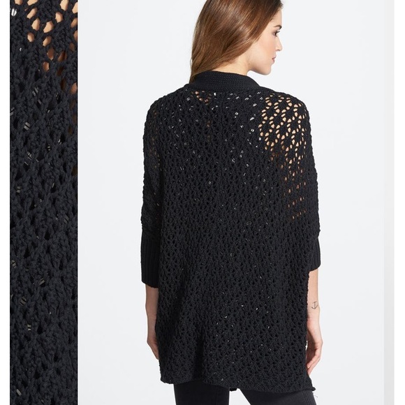 Lucky Brand crochet cardigan - Picture 3 of 5